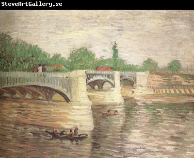 Vincent Van Gogh The Seine with the Pont de la Grande Jatte (nn04)